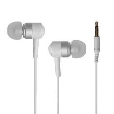 BAIK HUAST HST-25 Classic Metal Earphone 1.15 M Stereo Bass Earphone Tanpa MIC-Intl
