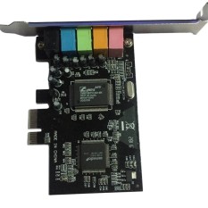 GOOD PCI Express x1 PCI-E 5.1ch CMI8738 Chipset Audio Digital SoundCard NEW - intl