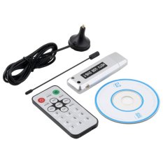 BAIK USB 2.0 DVB - T TV Digital Penerima HDTV Tuner Stick antena IR Remote baru