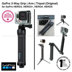 GoPro 3 Way Grip Arm Tripod 3-in-1 Mount AFAEM-001 (Original) for GoPro Hero3 / Hero3+ / Hero4 / Hero5 Action Camera