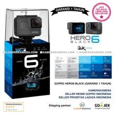 GoPro Hero6 Black Quik Stories (Resmi GoPro) 4K WiFi Waterproof plus New Zoom Mode