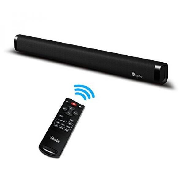 GPL/ Top Bass Sound bar, Elecder Wireless Bluetooth Soundbars for TV, 60 Watt 2.0 Channel With Remote Control, Wall Mountable, Support Optical/AUX/AV Cable/ship from USA - intl