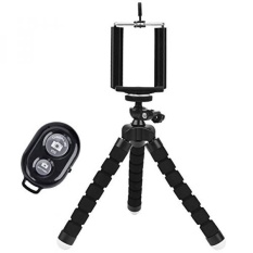 GPL/ Universal Compact Tripod Stand - Remote Included - Flexible Octopus Cell Phone Camera Selfie Stick Tripod Mount for Smartphone / Digital Camera / GoPro Hero/ship from USA - intl