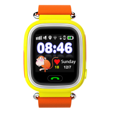 GPS Q90 Watch Touch Screen WIFI Positioning Smart Watch Children SOS Call Location Finder Device Anti Lost Reminder PK Q60 Q80 Orange