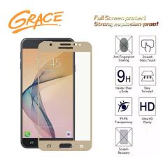 Grace Samsung J2 Pro 2018 / J250 - 2.5D Full Screen Tempered Glass - Lis Gold