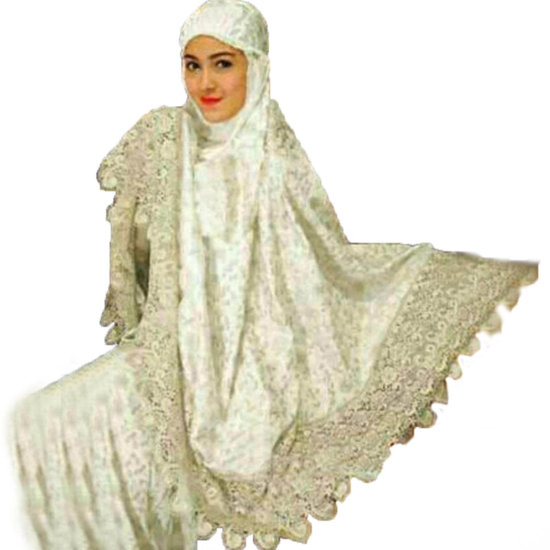 Grateful Mukena Zaskia 2 - Putih - Best Seller