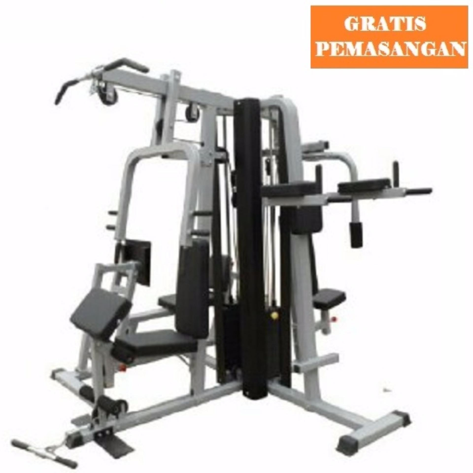 Gratis Ongkir Jabodetabek-Karawang-Serang Sports Home Gym 4 Sisi Grey