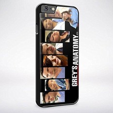 Grey Anatomi Acara TV untuk IPhone dan Samsung Galaxy Case (IPhone 6 Plus Hitam) Baru DIY-Intl