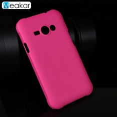 Menggiling Arenaceous Plastik Keras 4.3 Phone Back Cover Case untuk Samsung Galaxy J1 Ace-Intl