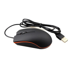 Tanah yg berpasir Lenovo M20 kabel USB Gaming Mouse lucu tikus optik untuk komputer hitam