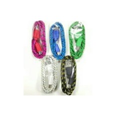 Griyaazza - Kabel Data Kabel Charger Motif Tali Sepatu Samsung Nokia Asus Advan Polytron - Multi Warna