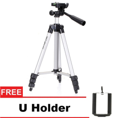 GS Tripod for Camera And Smartphone Free U Holder