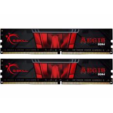 GSkill Memory PC DDR4 Aegis 16GB (2x8GB) PC19200 2400Mhz - Model F4-2400C17D-16GIS - Hitam