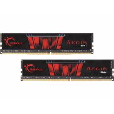GSkill Memory PC DDR4 Aegis 8GB (4GBx2) PC19200 2400 Mhz - Model F4-2400C17D-8GIS - Hitam