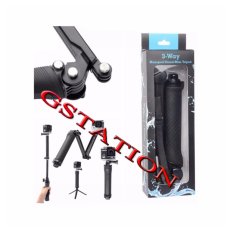 Gstation Go Pro 3 way Accessories Monopod Camera