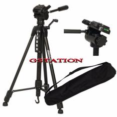 Gstation WF3730 Profesional Portable Tripod Camera Mount - BLACK