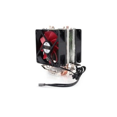 GTFS CPU Quiet Cooling Dual Fan Radiator Heatsink Master untuk Intel AMD Musim Panas-Intl