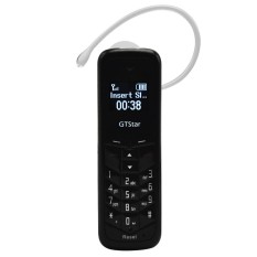GTSTAR BM50 Mini Smart Business Bluetooth Earphone GSM Phone RDA8852 24MB+32MB 0.66 Inch Screen Backlight Dialer for iPhone Samsung Xiaomi Note Pro Huawei Mate 7 P7 P8 HTC LG Smartphone iPad Tablet Phone Book Record Text Music Alarm Fashion Durable - intl