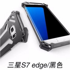 Gundam S7 Edge Metal Case untuk SAMSUNG Galaxy S7 Edge R-JUST Desain Merek Aluminium Armor Pelindung Perumahan Telepon-Intl