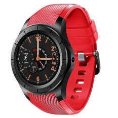 GW10 Monitor Detak Jantung Smart Watch Android 5.1 Phone RAM 512 MB + ROM 4 GB MTK6580 Dukungan WIFI GPS SIM CARD-Intl