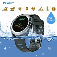 H1 Smart Watch Android 5.1 OS Smartwatch MTK6572 512 MB 4 GB ROM GPS SIM 3g Tahan Air Olahraga Jam Tangan Monitor Detak Jantung Camera-Intl