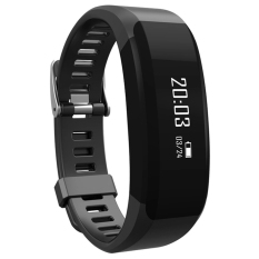 H28 Smart Wristband Heart Rate Monitor Smart Watch Bracelet Wrist Pedometer Bluetooth Smart band for iOS Android(Black) - intl