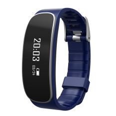 H29 Gelang Bluetooth 4.0 Smart Gelang Band Kebugaran Olahraga Tracker Heart Rate Monitor (Biru)-Intl