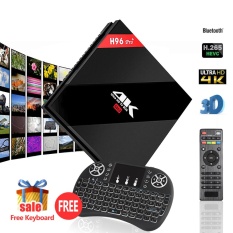 H96 PRO PLUS Amlogic S912 Octa-Core 3G DDR3 Ram 32G EMMC ROM Android 6.0 2.4G + 5.0G Wifi 1000 M Gigabit LAN 4 K X 2 K 60fps Bluetooth 4.1 Hdr10 VP9 H.265 HEVC Android kotak TV PC Mini Uni Eropa-Internasional