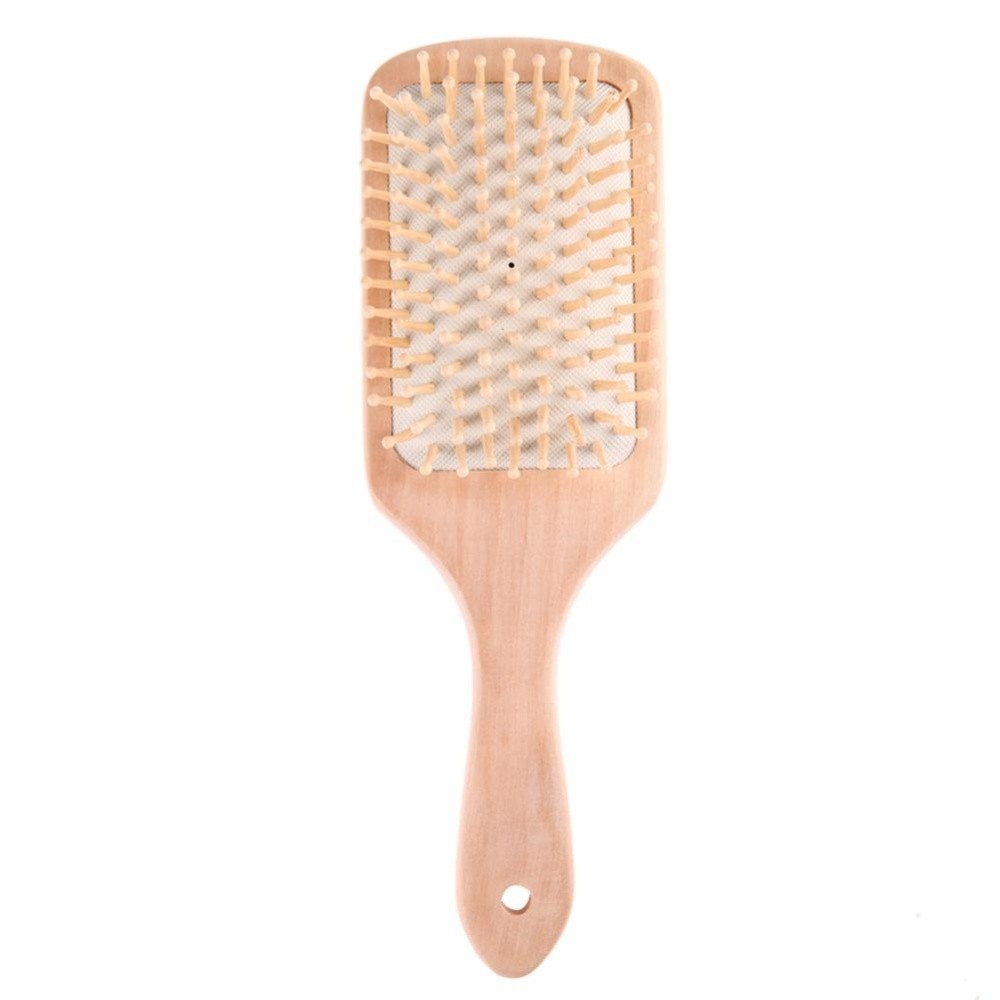 Sisir Rambut Antistatic Kepala Alat Pemijat Pijat Topikal Sisir Sisir Sisir Kayu-Internasional