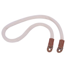 Handmade Lembut Murni Cotton Camera Neck Strap untuk Leica Mirrorless Camera (Beige 75 Cm)-Intl