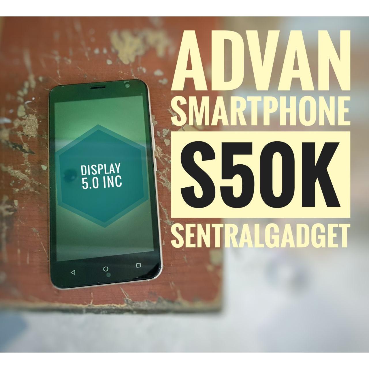 HANDPHONE SMARTPHONE ADVAN S50K NEW GARANSI ADVAN - SENTRALGADGET