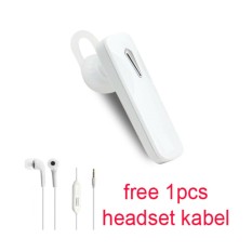 Handsfree Bluetooth free Headset Kabel For Samsung Galaxy Note 7(USA)/On5 Pro - Putih
