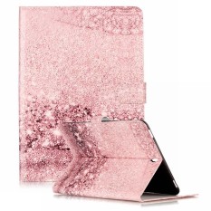 Happon Case for Samsung Galaxy Tab S3 9.7 SM-T820 / T825 Marble Pattern PU Leather Flip Folio Case Cover - intl