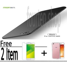 Hard Case Baby skyn for Oppo A83 BLACK/BLUE/RED/GOLD + Free Tempered Glass Protecktor flm for Oppo A83_BENING + Anticrack For Oppo A83_BENING_FT