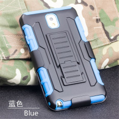 Hard Plastic Case untuk Samsung Galaxy Note4 N910 (Biru)-Intl