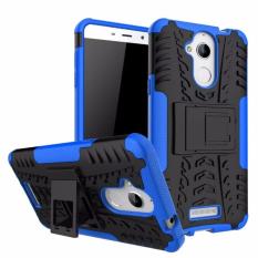 Hard Plastik + TPU Hibrida Armor Bracket Impact Holster Cover Case untuk Coolpad Dazen Note 5 (Biru) -Intl