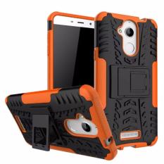 Hard Plastik + TPU Hibrida Armor Bracket Impact Holster Cover Case untuk Coolpad Dazen Catatan 5 (Orange) -Intl
