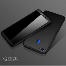 Hardcase 360 Oppo F5 / Youth Full Body Case Casing Cover Free Tempered - HITAM