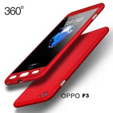 Hardcase Case Oppo F3 Full Body Depan Belakang + GRATIS Tempered Glass
