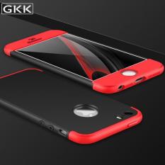 Hardcase GKK 360 For Apple iPhone 5s Full Cover Casing Handphone Polikarbonat - Black Red