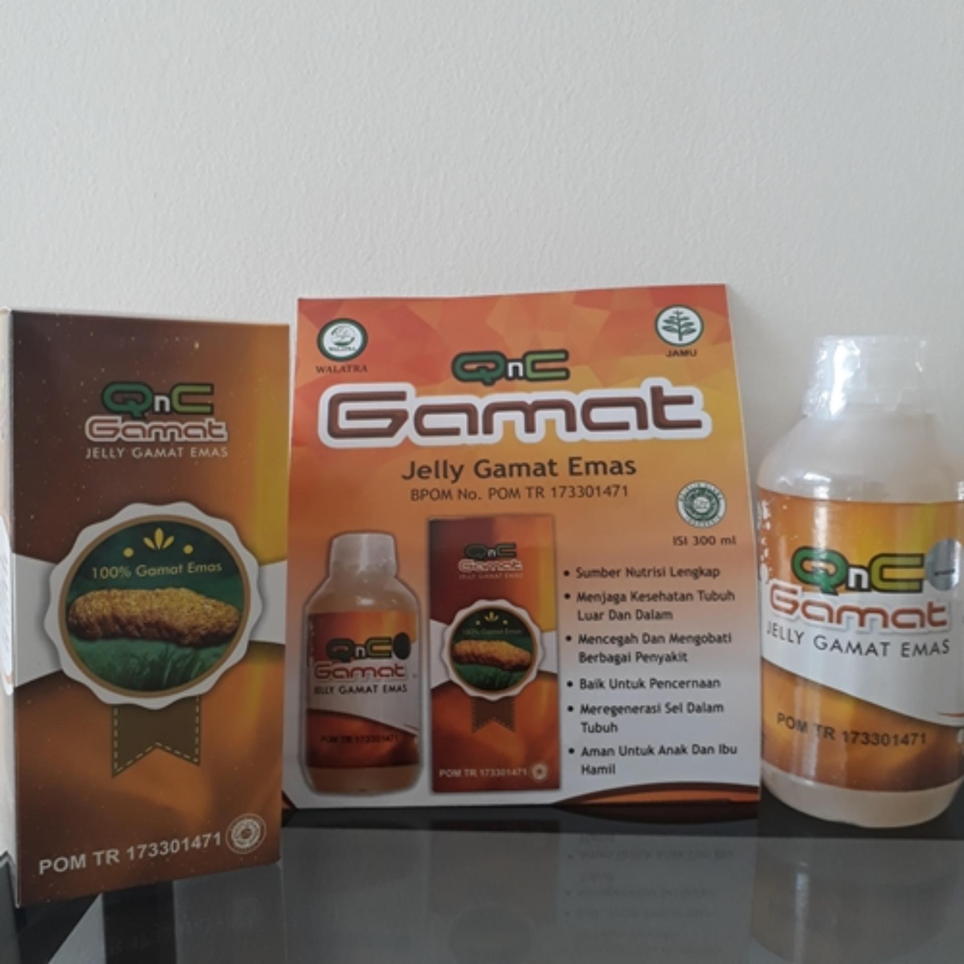 Harga Asli QnC Jelly Gamat Teripang Emas Original