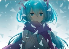 Hatsune Miku Mouse Pad Pad Besar untuk Mouse Notebook Komputer Mousepad Termurah Game Padmouse Gamer untuk Laptop Keyboard Mouse Tikar
