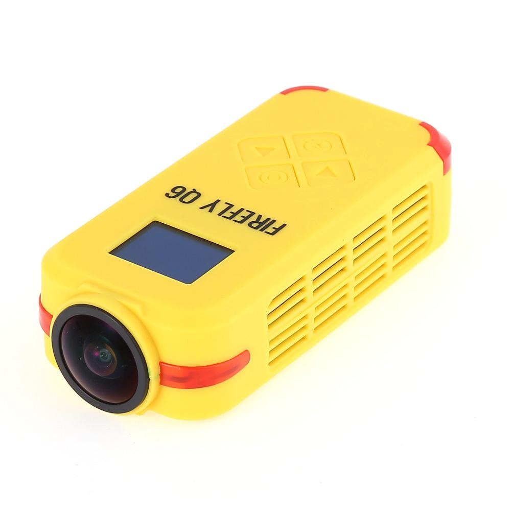 Hawkeye Firefly Q6 4 K 120 Derajat Sudut Novatek 96660 7G Lensa Mini Action Sport Camera FPV Perekam Video Loop Cycle Recording-Intl