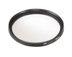 Hazyasm Hitam Universal Aluminium Paduan 55mm Perlindungan UV Filter untuk Digital SLR Kamera