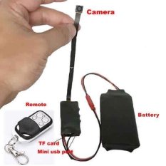HD 1080 P DIY Modul SPY Kamera Tersembunyi Video MINI DV DVR Motionw/Remote Control. Berbagai Tombol Hitam Penutup Lensa-Intl