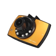 HD 1080 P LCD Car DVR Dash Camera Crash Cam G-sensor NightVisionHDMIYellow-Intl
