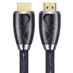 Kabel HDMI 85 Kaki Oleh MINC-Built-in Signal Booster-24AWG, CL3-Mendukung 4 K 3D dan ARC dengan Ethernet-24 K Gold Plated CONNECTOR dan Quality Braided Cord -Intl