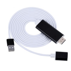 HDMI untuk Wecast untuk Android IOS Kawat Video Mirroring Perangkat (Putih)-Intl