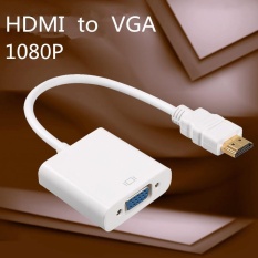 HDMI Ke Kabel VGA, Digital Ke Analog Audio Converter, HDMI Converter Adapter Video Kabel untuk PC Laptop PS3 TV Box