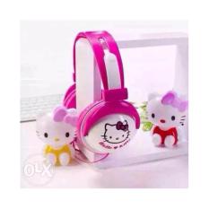 Headphones/headset Karakter Animasi Hello kitty / Bando - NU0403